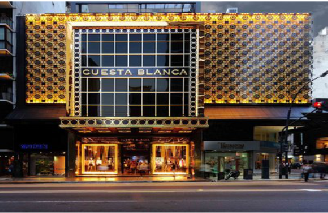 公安门头设计与商业空间的纽带。