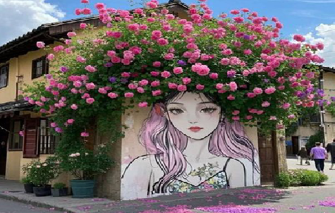 公安怎么设计网红打卡墙绘