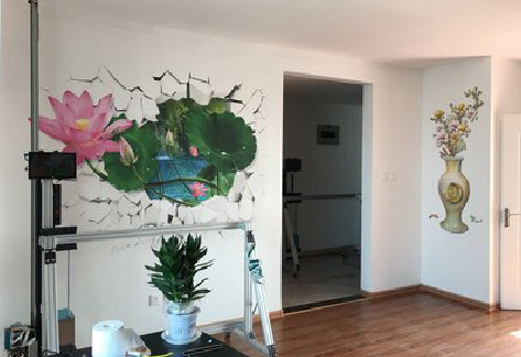 公安墙体彩绘相比墙纸的优势。