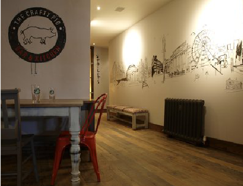 公安教你判断手绘墙质量的好坏。