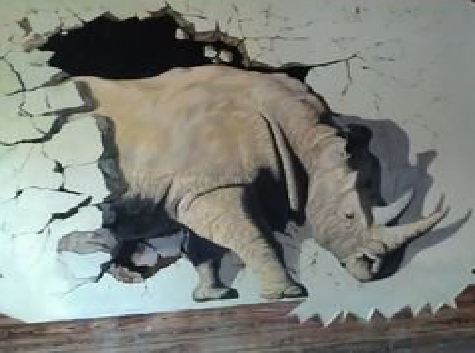 公安在墙绘中，如何绘制3D效果？