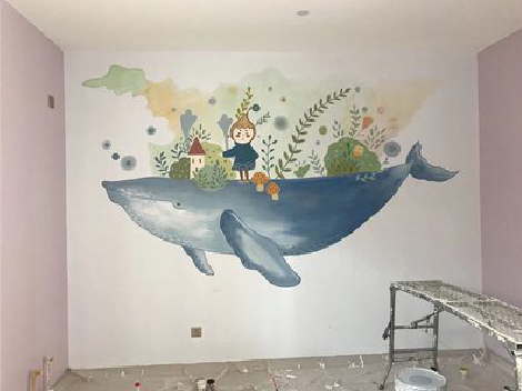 公安手绘墙的特点及优势。